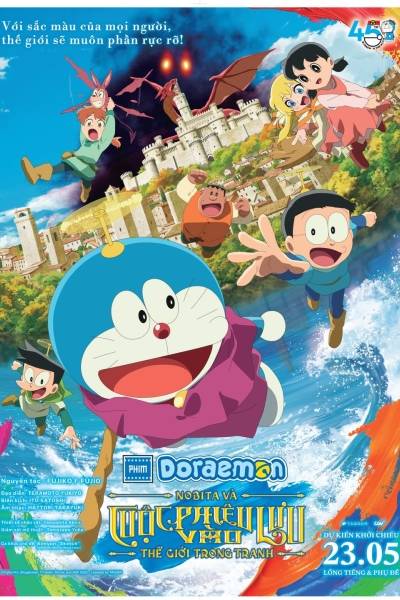 Doraemon Movie 44: Nobita Và Cuộc Phiêu Lưu Vào Thế Giới Trong Tranh