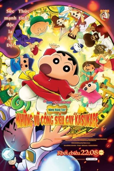 Phim Shin Cậu Bé Bút Chì: Nóng Bỏng Tay! Những Vũ Công Kasukabe